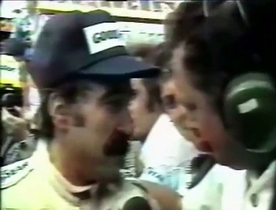 Clay Regazzoni Interview Grand Prix Silverstone 1979