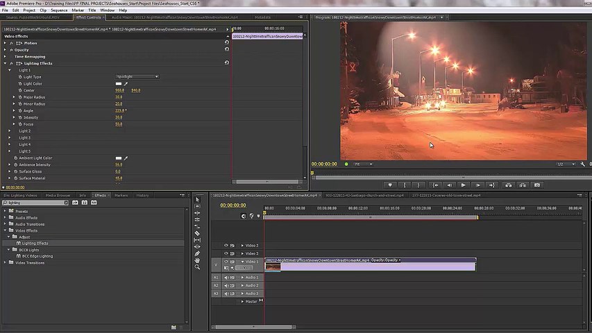 Premiere Pro CS6 101 Exposure and Lighting Effects - video Dailymotion