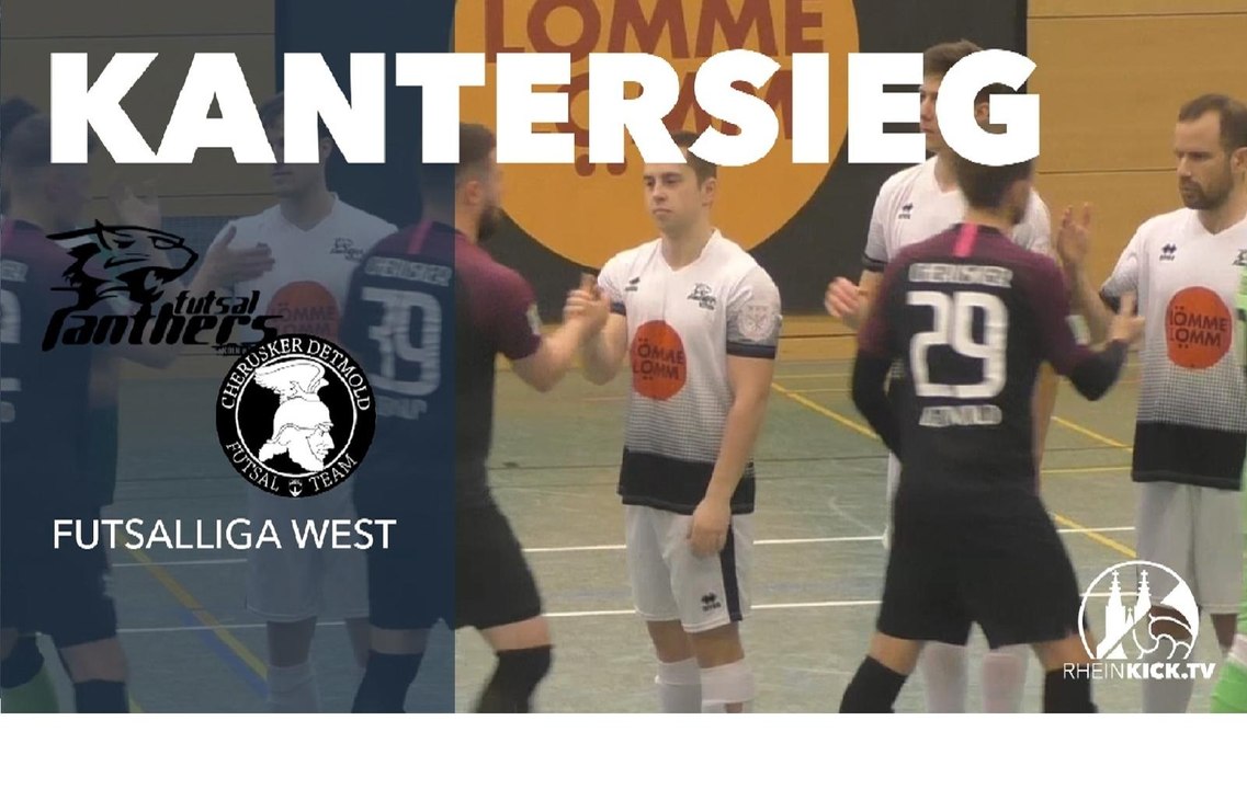 Favoritensieg der Hausherren | Futsal Panthers Köln – Cherusker Detmold (Futsalliga West)