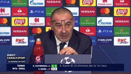 Lyon / Juventus - Sarri parle de Rabiot