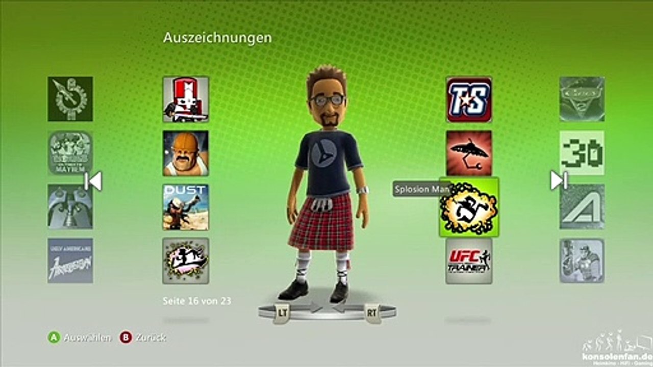 'Splosion Man ► Avatar Awards