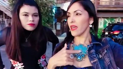 wendy y paz calderon muy contentas en miami paseando