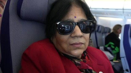 BDMV-108 Aruna & Hari Sharma in US Airspace by Lufthansa Flight LH490 for Seattle WA Feb 11, 2020