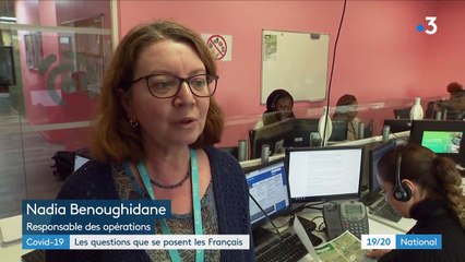 Covid-19 : la plateforme d'information croule sous les appels