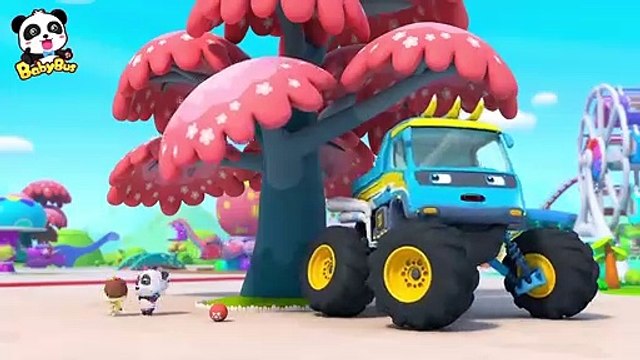 Camión de Monstruo Quiere Ayudar a Otros | Canciones Infantiles | BabyBus Español