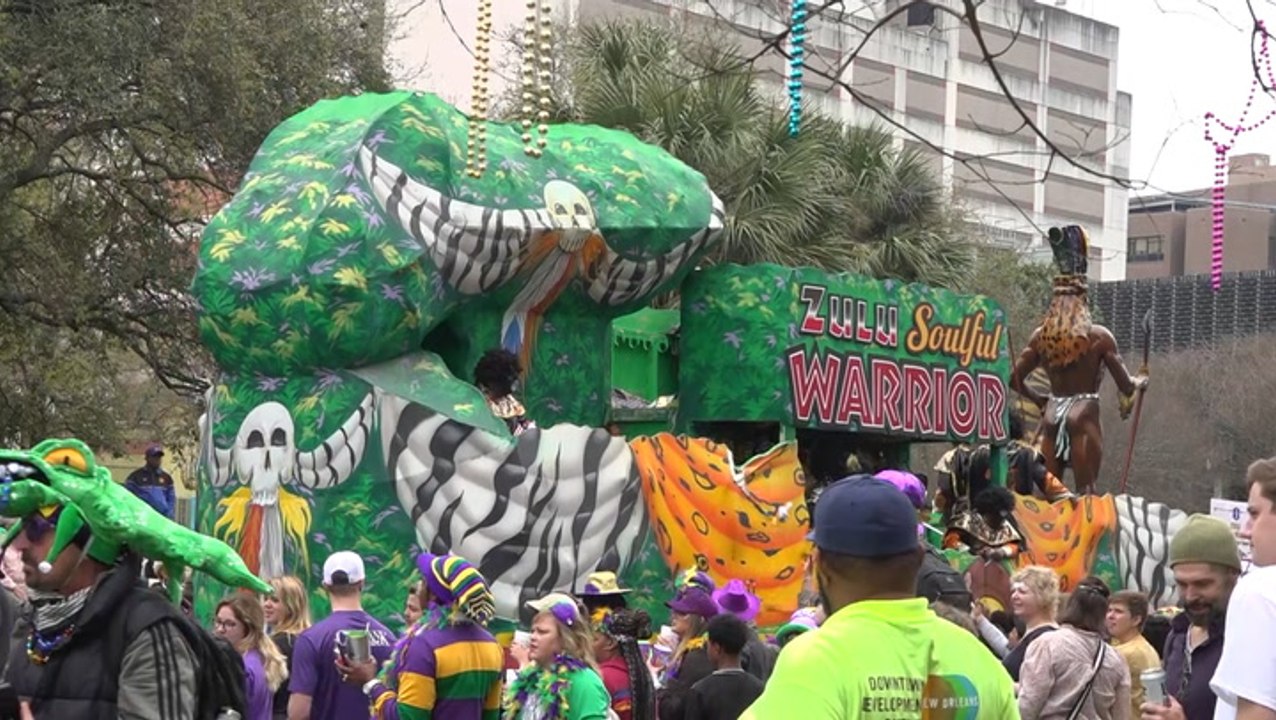 A mild Mardi Gras in New Orleans
