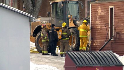 Incendie au presbytère de Saint-Jean-de-Dieu