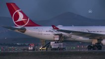 İran'dan Türk vatandaşlarını getiren uçağın dezenfekte işlemi tamamlandı - ANKARA