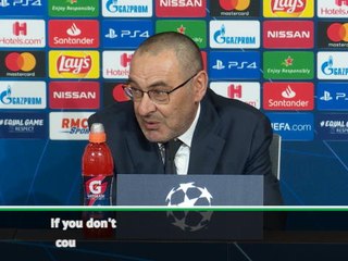 Sarri embraces 'ecstasy' of Champions League title chase