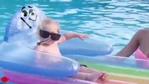 Funniest Baby Playing Water Fails By Doodle #2 - Funny Fails Baby Video -  Woa Doodles