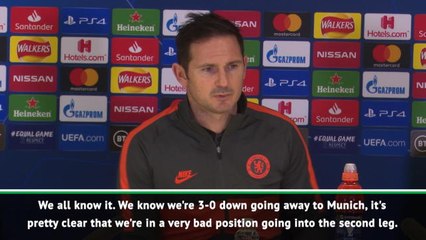 Download Video: Chelsea playing for pride in second leg against Bayern - Lampard