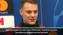 I've never seen a player so fast- Neuer on Bayern team-mate Davies