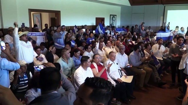 Opositores de Nicaragua lanzan coalición contra Ortega, en medio de represión policial