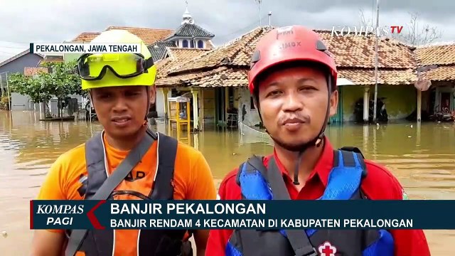 Pekalongan Dilanda Banjir, Pemprov Jateng dan Pemkot Benahi Drainase