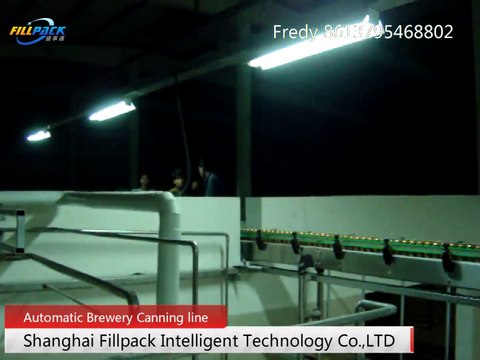 Automatic canning line, canning machine for juice, carbonated drinks, energy drink