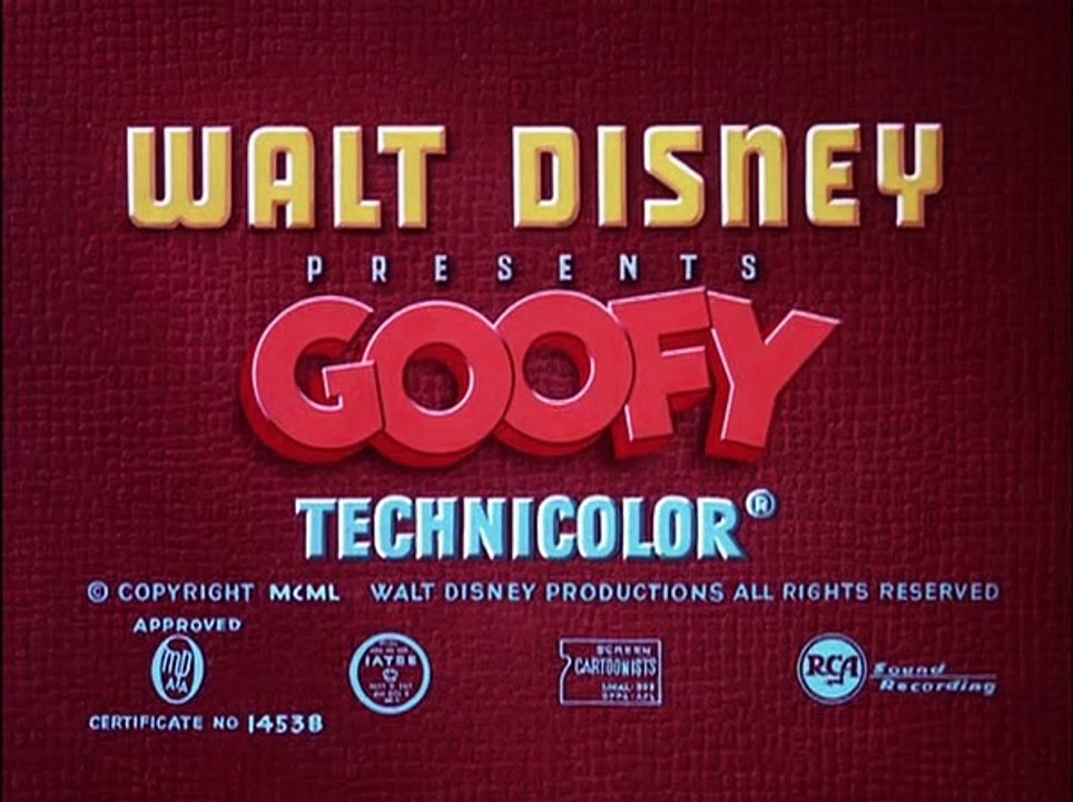 Goofy - Cold War  (1951)
