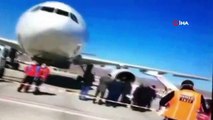 Ankara'da korona virüs alarmı: Tahran uçağı acil iniş yaptı