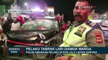 Tabrak 10 Pengendara Motor, Pelaku Babak Belur Diamuk Warga