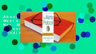 About For Books  The Wahls Protocol: A Radical New Way to Treat All Chronic Autoimmune Conditions