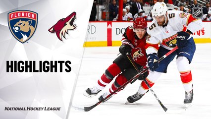 NHL Highlights | Panthers @ Coyotes 2/25/2020
