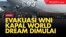 WNI dari Kapal World Dream Mulai Dievakuasi dan Mendarat di Pulau Sebaru Hari Ini