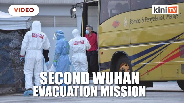 Second Wuhan evacuation plane lands in KLIA