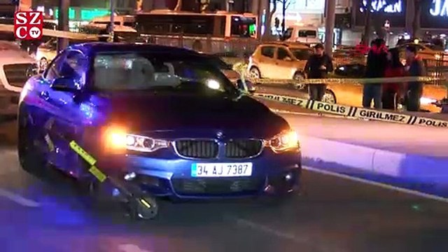 Beşiktaş'ta otomobilin çarptığı elektrikli scooter sürücüsü genç hayatını kaybetti
