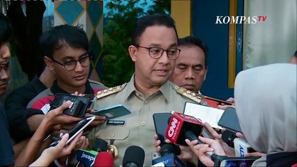 [FULL] Jawaban Anies Ditanya Solusi Banjir: Waspada Saja