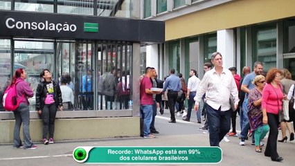 Recorde- WhatsApp está em 99% dos celulares brasileiros