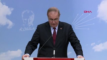 Chp sözcüsü faik öztrak açıklama yaptı - 1