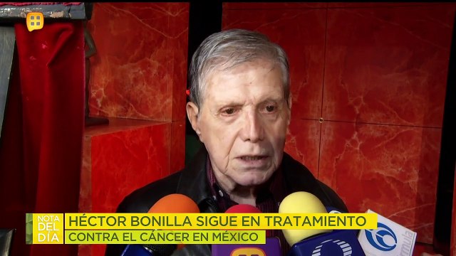 Héctor Bonilla sigue en tratamiento contra el cáncer. | Ventaneando
