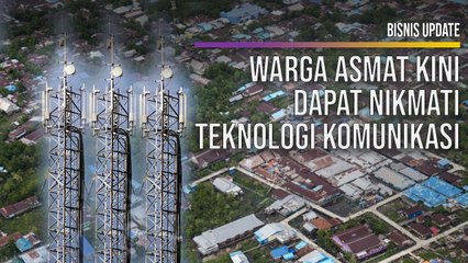 Warga Asmat Kini Dapat Nikmati Teknologi Komunikasi