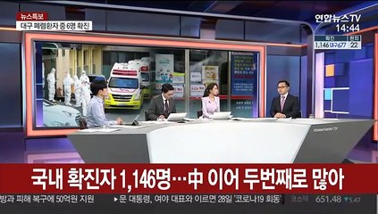 [뉴스큐브] 코로나19 확진자 169명 추가 발생…37일만에 1천명 넘어