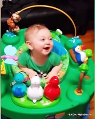 Hilarious Baby's Reaction to Toy
