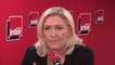 Marine Le Pen : "Le seul propos qu'a tenu l'Union européenne, c'est qu'elle a condamné ceux qui envisageraient de maîtriser des frontières, y compris de manière temporaire (...). Les gens qui portent les virus peuvent être arrêtés à la frontière."