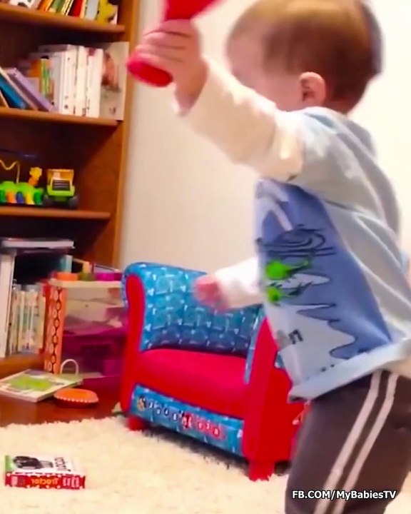 Naughty Baby Making Trouble