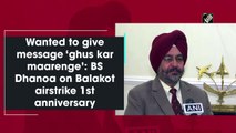 Wanted to give message 'ghus kar maarenge': BS Dhanoa on Balakot airstrike 1st anniversary