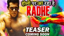 GOOD NEWS For Salman Khan Fans Radhe Teaser To Release On Holi!!