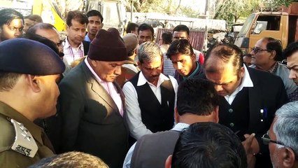 शाहाबाद: ADG ने किया निरीक्षण, न्यायालय प्रारंभ होने की जताई उम्मीद