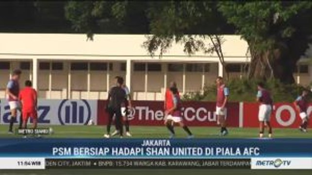 PSM Siap Hadapi Shan United di Piala AFC