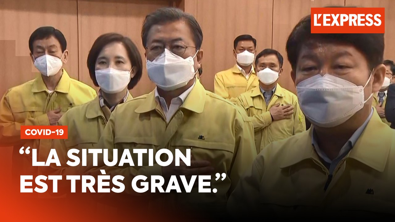 Covid-19 en Corée du Sud : l'épidémie est "très grave" selon le président Moon