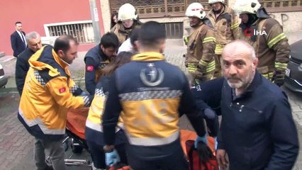 Güngören’de yangında can pazarı...3'ü çocuk, 7 kişi kurtarıldı