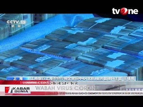 Cegah Penyebaran Corona, Bank di Cina Sterilkan Uang