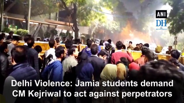 Delhi Violence: Jamia students demand CM Kejriwal to act against perpetrators