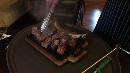 A 5 Start Steakhouse - The Grill - Marriott Hotel Al Forsan