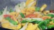 Cambodian food - Fried fish with pineapple - ចៀនត្រីជូរអែម - ម្ហូបខ្មែរ