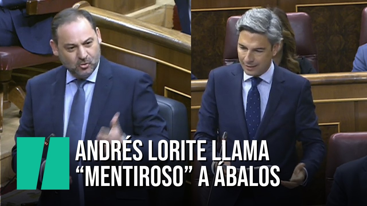 Ábalos: "¿Ustedes hablan de la mentira, el partido de la mentira?"