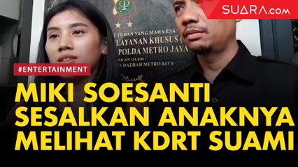 Menangis, Miki Soesanti Sesalkan Anaknya Lihat KDRT yang Dilakukan Suami