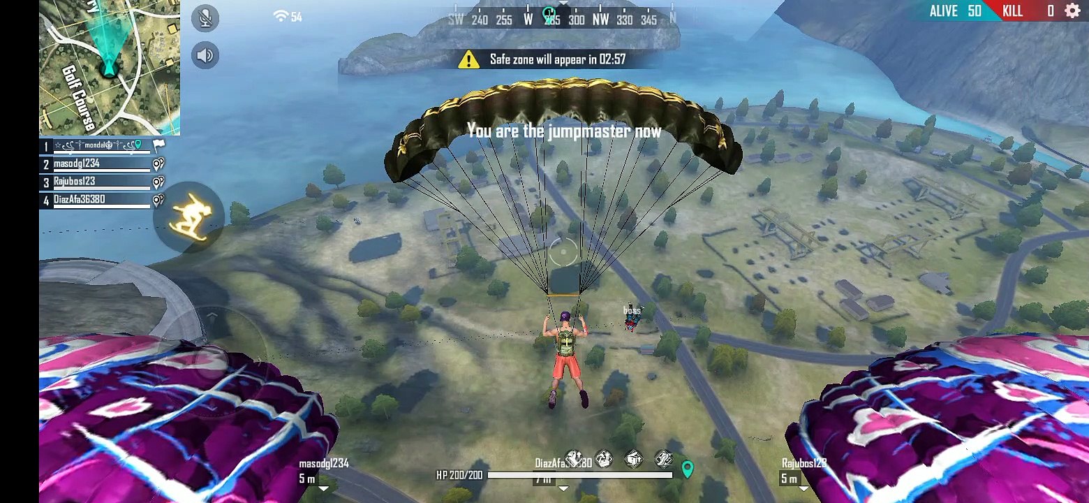 Girna free fire live game plya