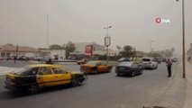- Senegal, kum fırtınası ve toz bulutunun etkisi altında